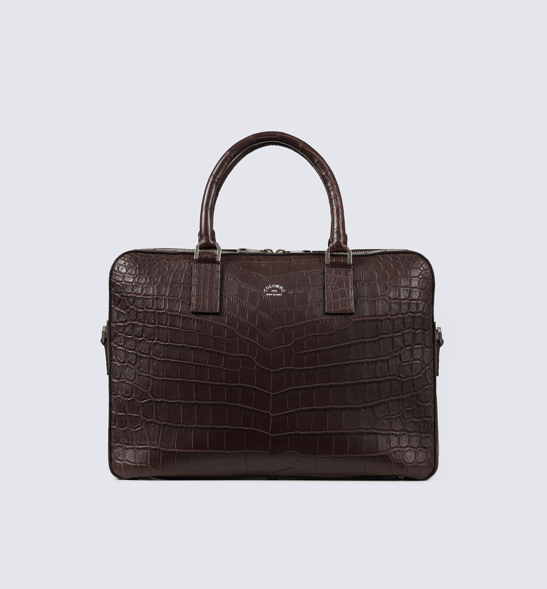 ARES BRIEFCASE SMALL BROWN