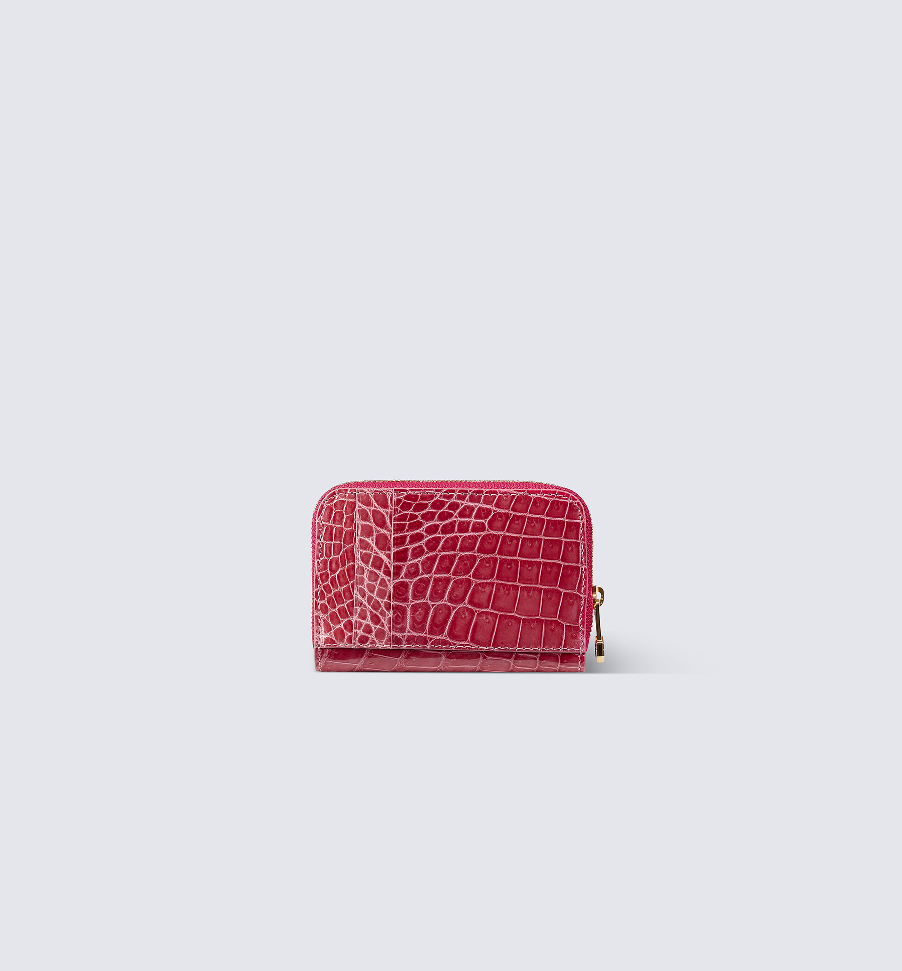 DONNA FOLDABLE ZIP CARD PINK